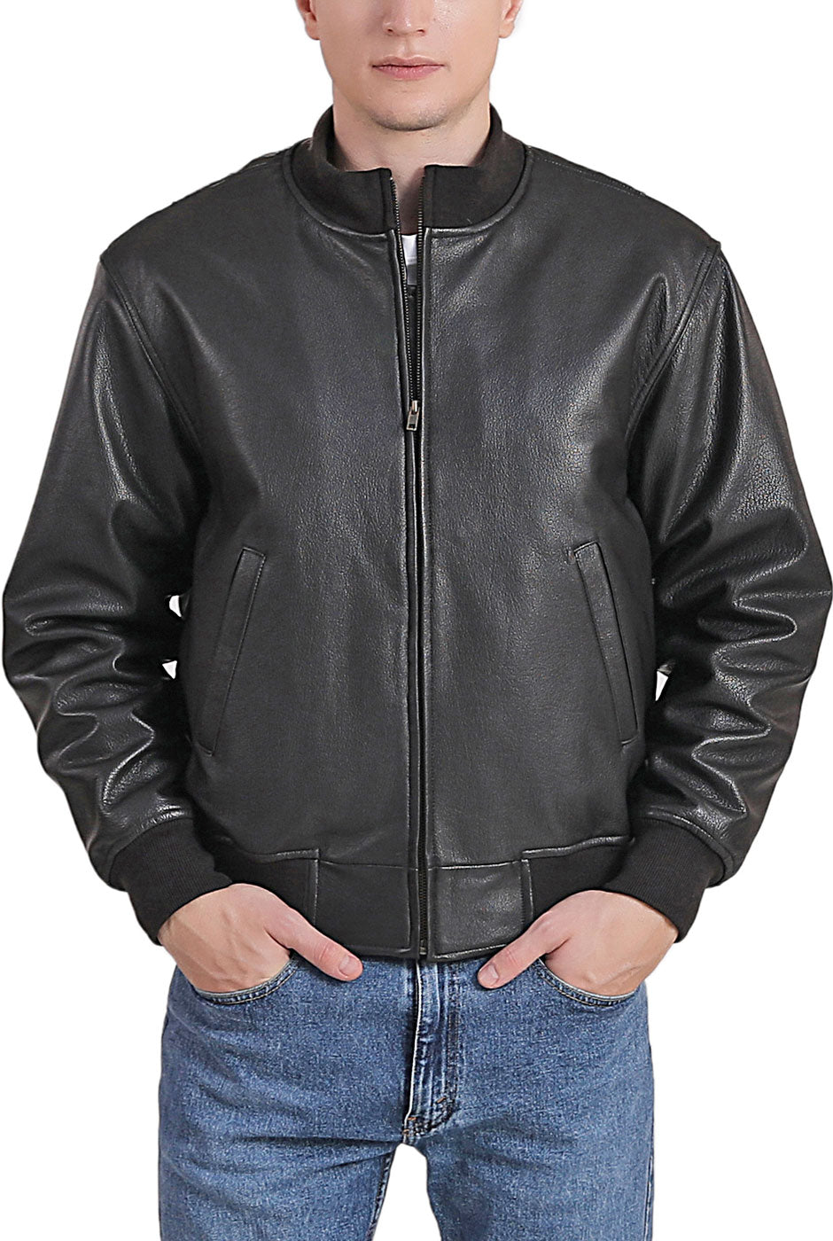 Schott leather store tanker jacket