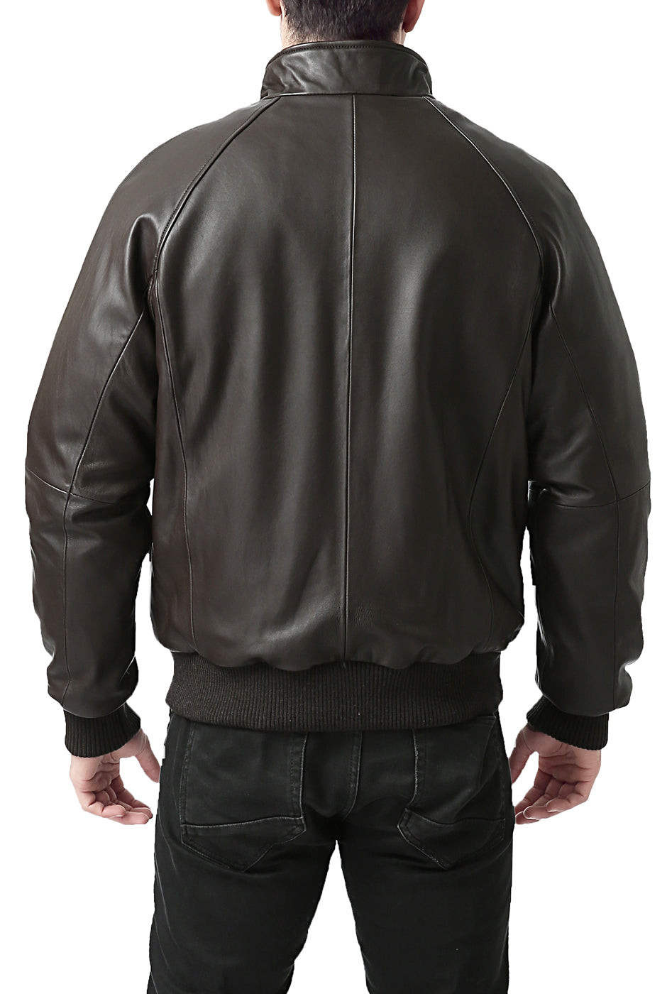 Landing Leathers Monogram Collection Men WWII Leather Bomber Jacket