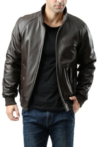 Landing Leathers Men WWII Leather Bomber Jacket