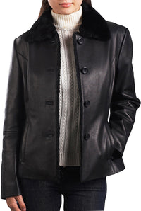 BGSD Women Kare New Zealand Lambskin Leather Jacket