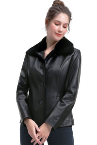 BGSD Women Grace Lambskin Leather Jacket