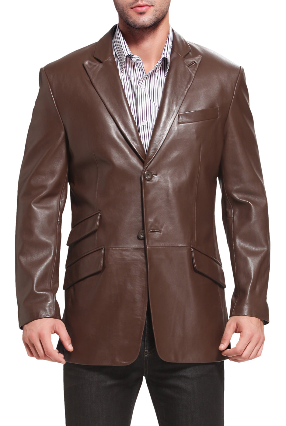 Lambskin 2024 blazer mens