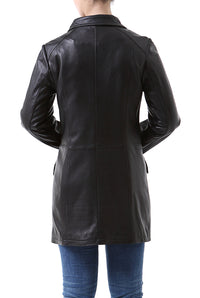 BGSD Women Rachel Lambskin Leather Coat