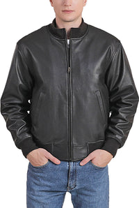 Landing Leathers Men WWII Leather Tanker Jacket