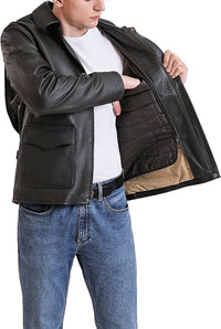 Landing Leathers Men Raider Indy-Style Leather Legend Jacket