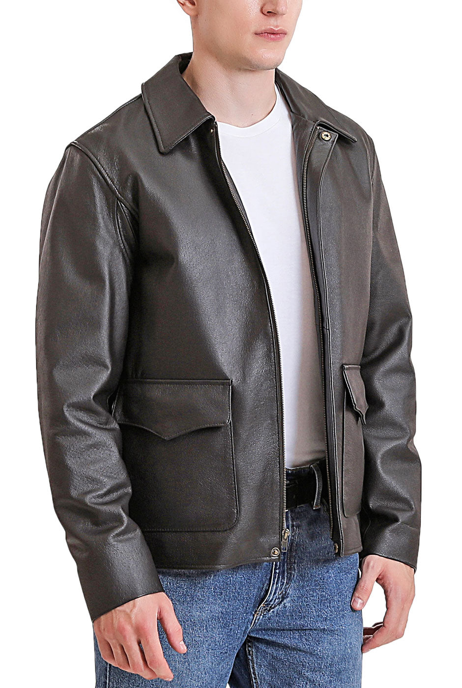 Landing Leathers Men Raider Indy-Style Leather Legend Jacket