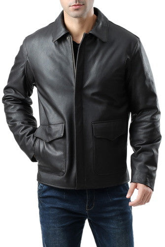 Landing Leathers Men Raider Indy-Style Leather Legend Jacket