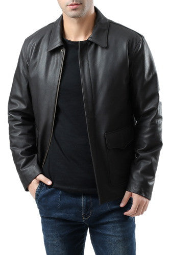 Landing Leathers Men Raider Indy-Style Leather Legend Jacket