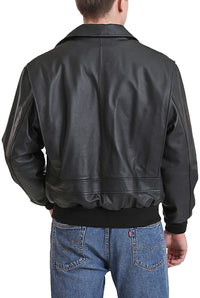 Landing Leathers Men Air Force G-2 Leather Flight Bomber Jacket