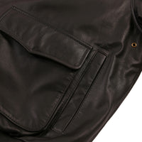 Landing Leathers Men Air Force A2 Leather Flight Bomber Jacket