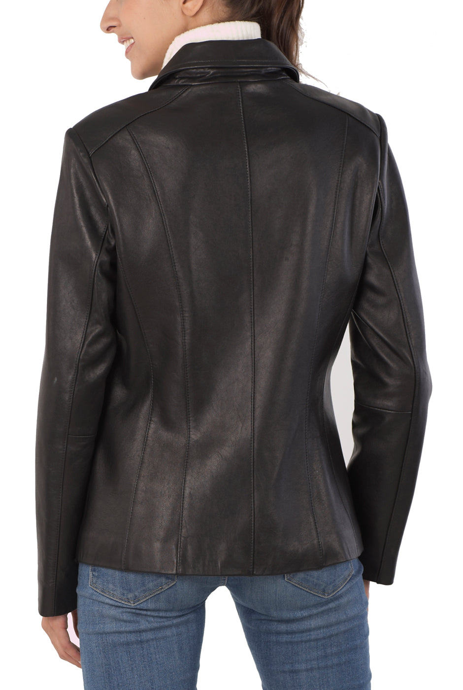 BGSD Women Miranda Lambskin Leather Jacket