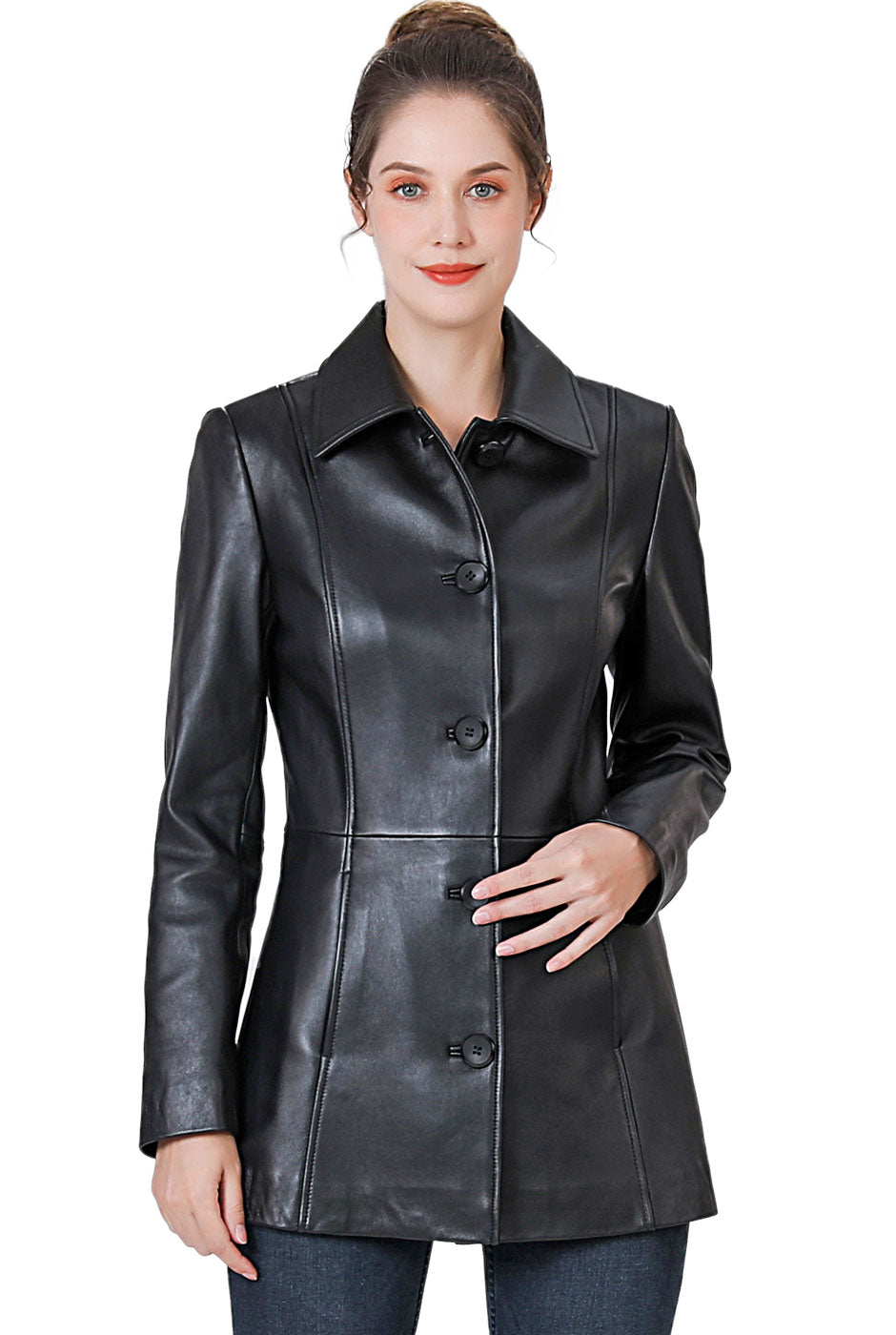 Women's lambskin hotsell leather coats