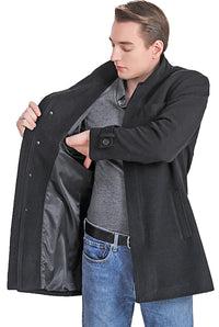 Landing Leathers Men Owen Wool Blend Car Coat