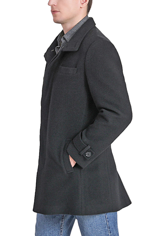 Landing Leathers Men Owen Wool Blend Car Coat