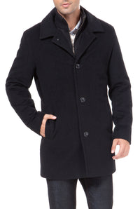 MODERM Men Justin Cashmere & Wool Blend Car Coat