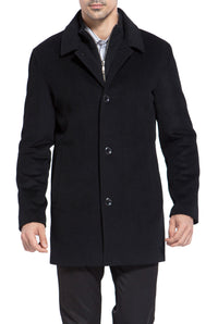 MODERM Men Justin Cashmere & Wool Blend Car Coat