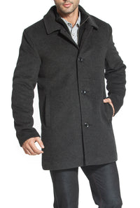 MODERM Men Justin Cashmere & Wool Blend Car Coat