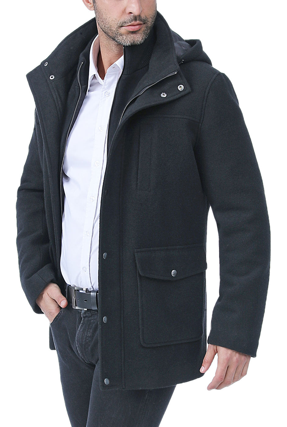 British Style Slim Fit Mid Length Woolen Mens Coats And Jackets For Men  Autumn/Winter Trench Coat In Solid Wool Blends, Business Overcoat In Sizes  S 4XL 230818 From Sellerstore04, $41.99 | DHgate.Com