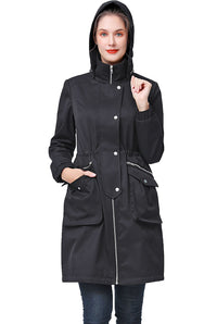 BGSD Women Ariah Waterproof Hooded Anorak