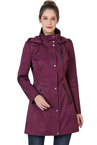 BGSD Women Easton Waterproof Hooded Anorak Jacket