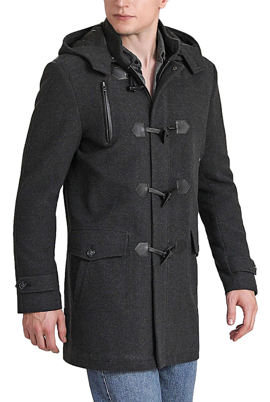 Guess hooded deals toggle coat