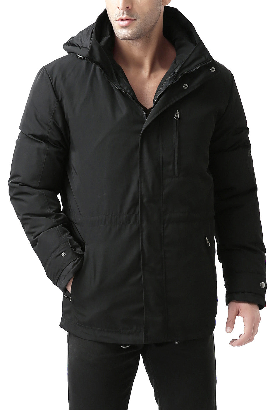 BGSD Men's "James" 3-in-1 Waterproof Down Parka Coat