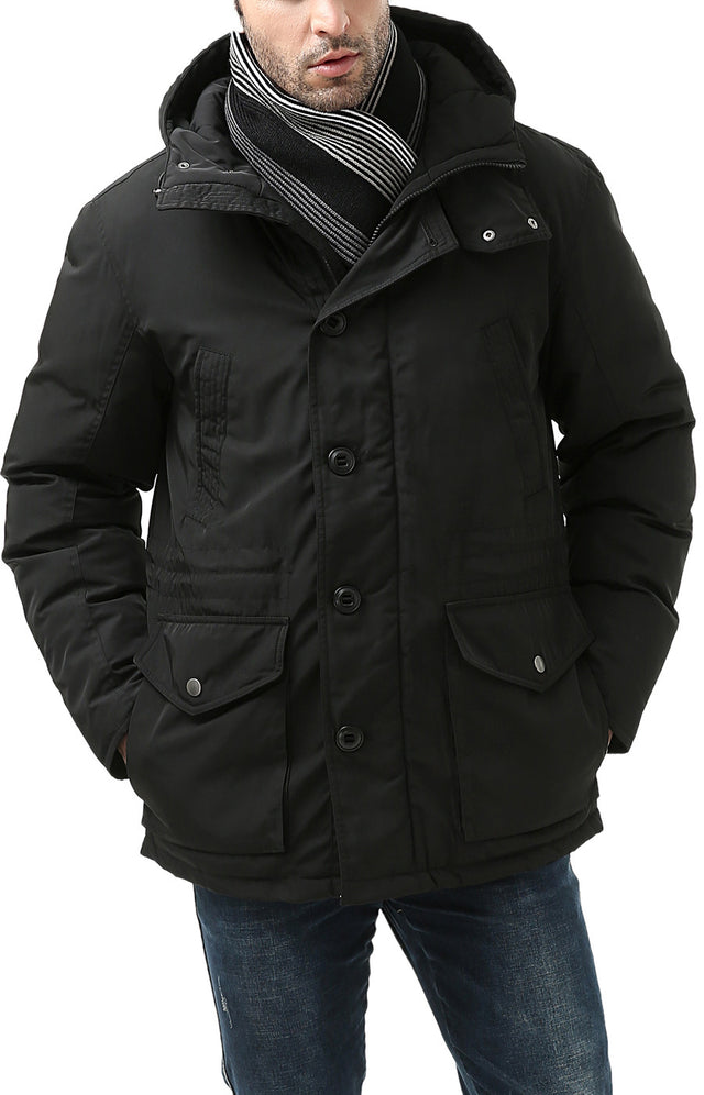 BGSD Men's "Tommy" Hooded Waterproof Down Parka Coat