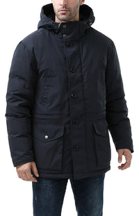 BGSD Men's "Tommy" Hooded Waterproof Down Parka Coat