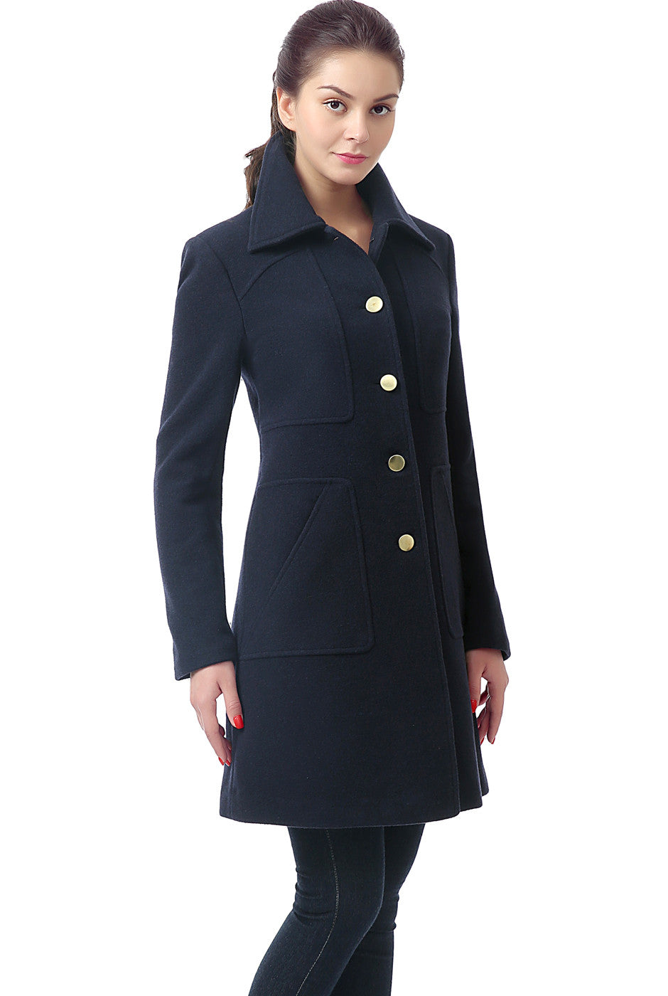 BGSD Women Elizabeth Wool Walking Coat