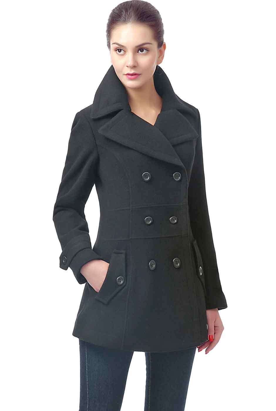 BGSD Women Joann Wool Pea Coat