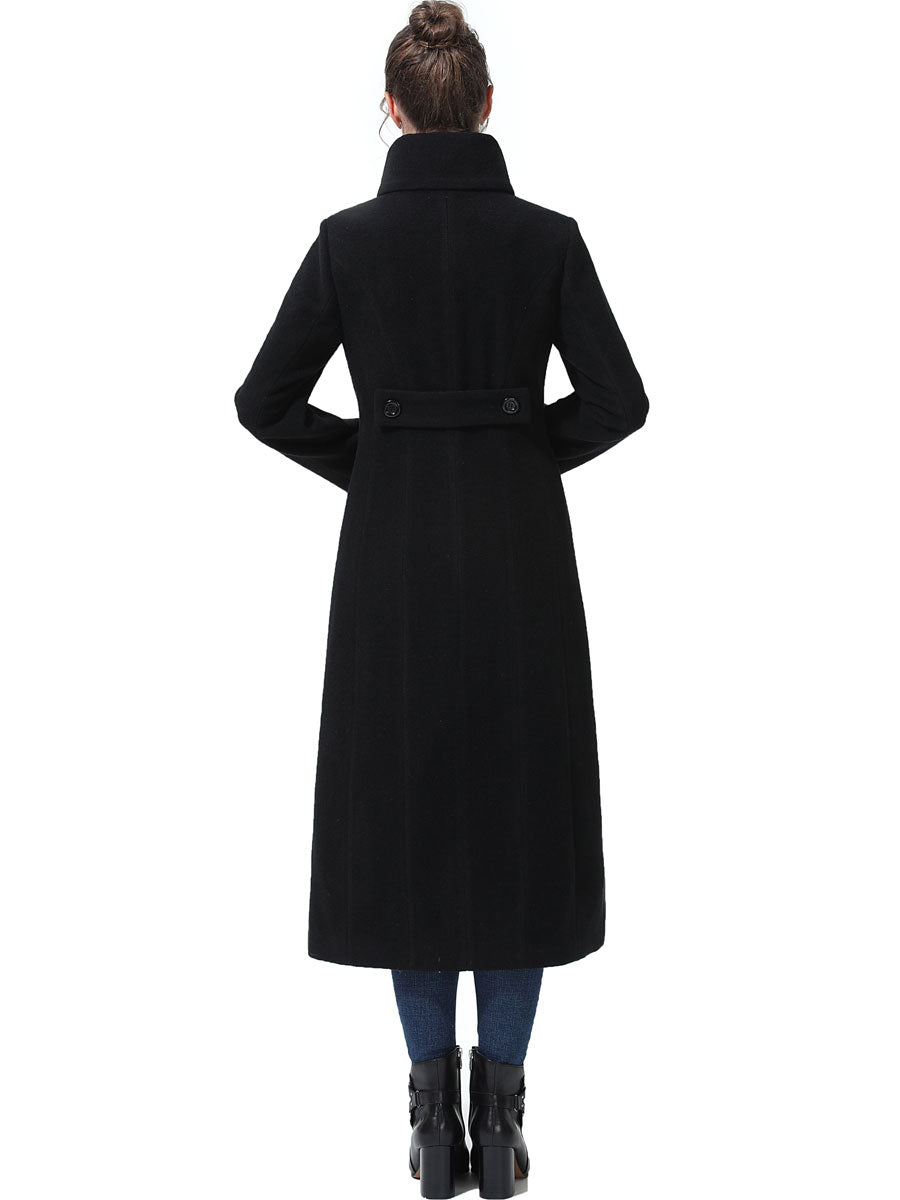 BGSD Women Mia Full Length Long Wool Coat