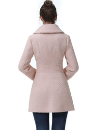 BGSD Women Ana Boucle Wool Walking Coat