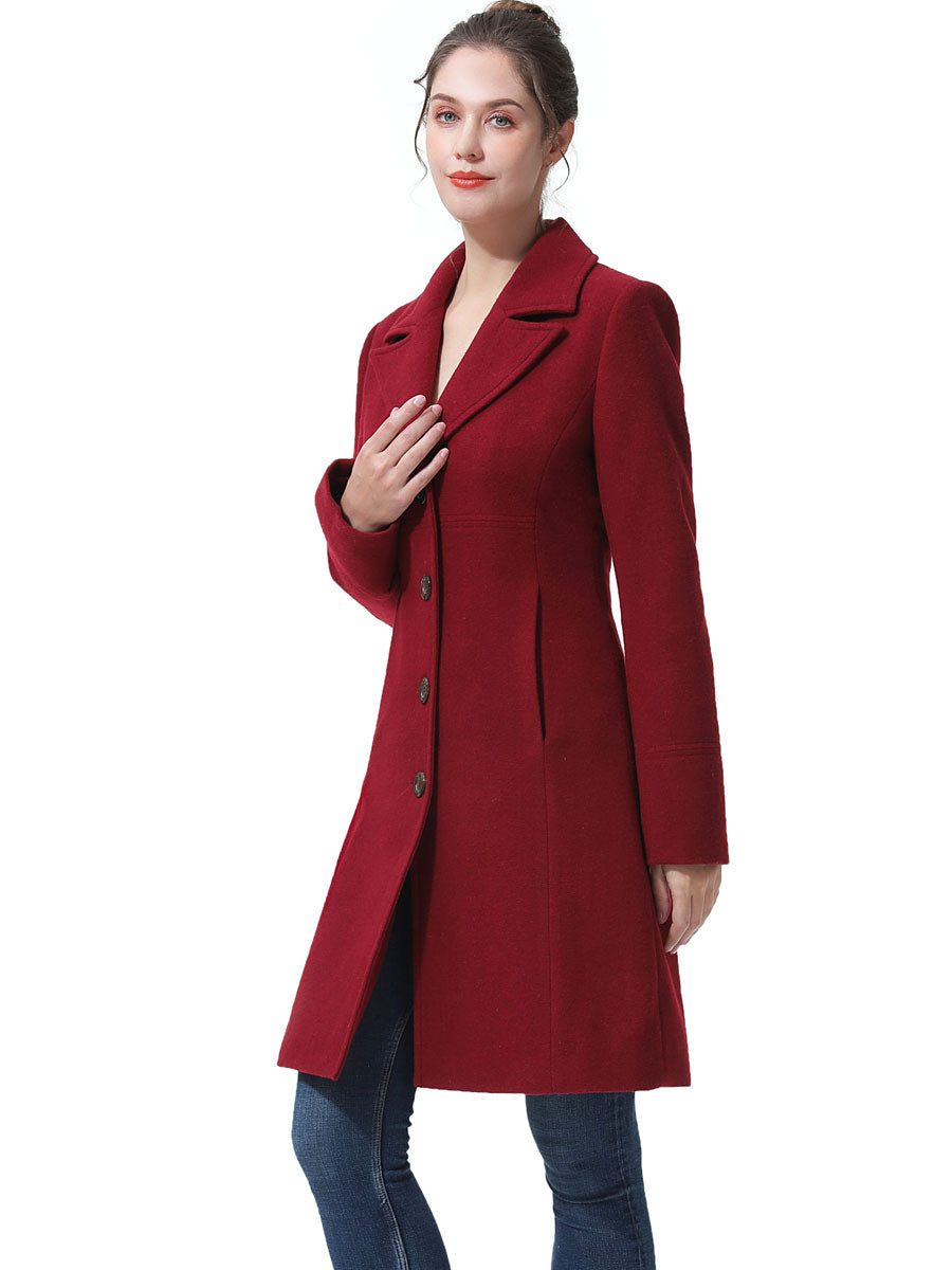 BGSD Women Ros Wool Walking Coat