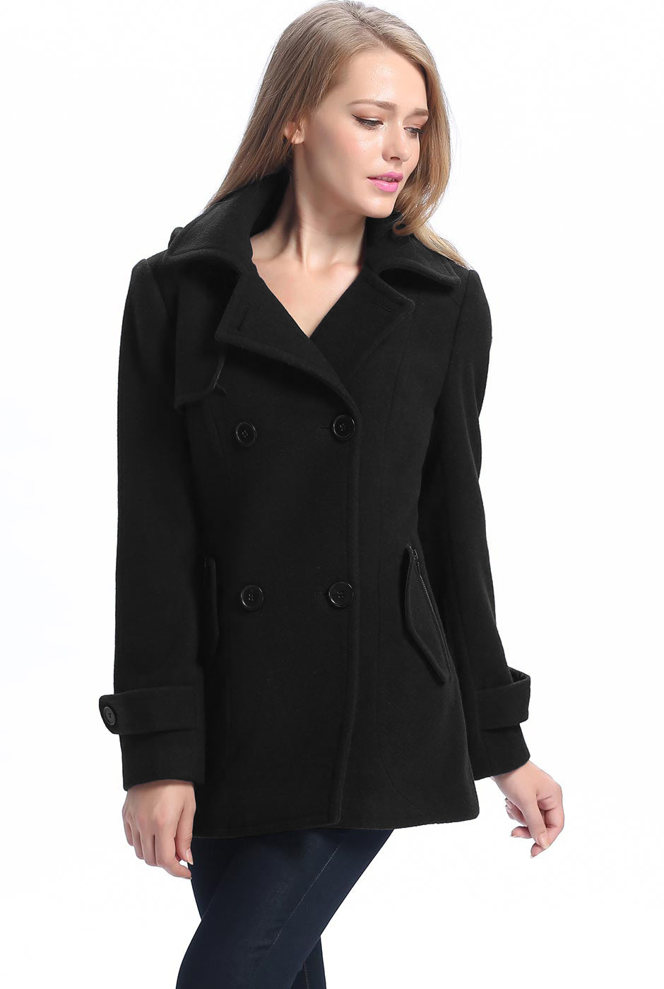 BGSD Women Piper Wool Pea Coat