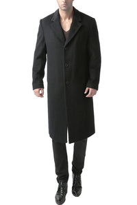 BGSD Men Hart Wool Blend Full Length Long Coat