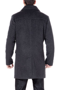 BGSD Men Steven Cashmere Blend Bibbed Walking Coat