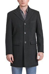 BGSD Men Marc Wool Blend Walker Coat