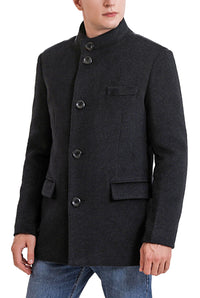 BGSD Men Perry Cashmere Wool Blend City Coat