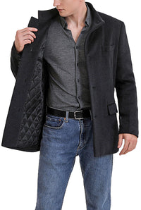 BGSD Men Perry Cashmere Wool Blend City Coat