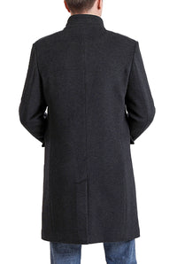 BGSD Men Jacob Cashmere Wool Blend Top Coat