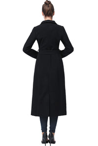 BGSD Women Mai Wool Long Trench Coat