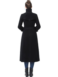 BGSD Women Ela Full Length Long Wool Trench Coat