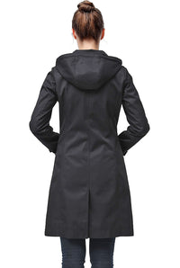 BGSD Women Amari Waterproof Hooded Trench Coat