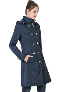 BGSD Women Amari Waterproof Hooded Trench Coat