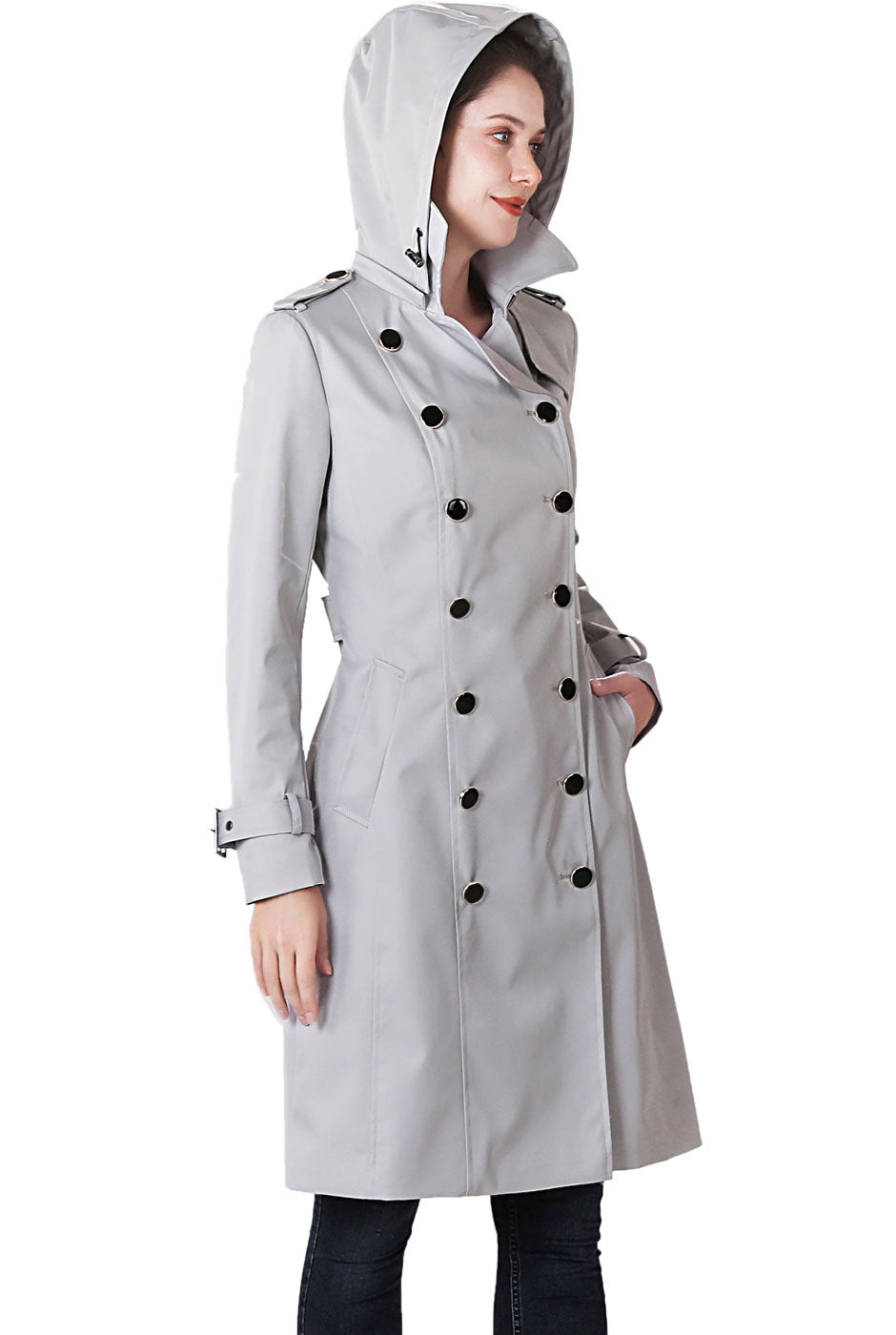 BGSD Women Karla Waterproof Trench Coat