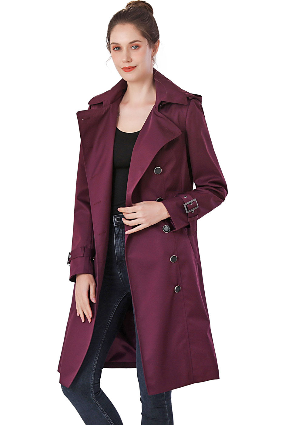 BGSD Women Karla Waterproof Trench Coat