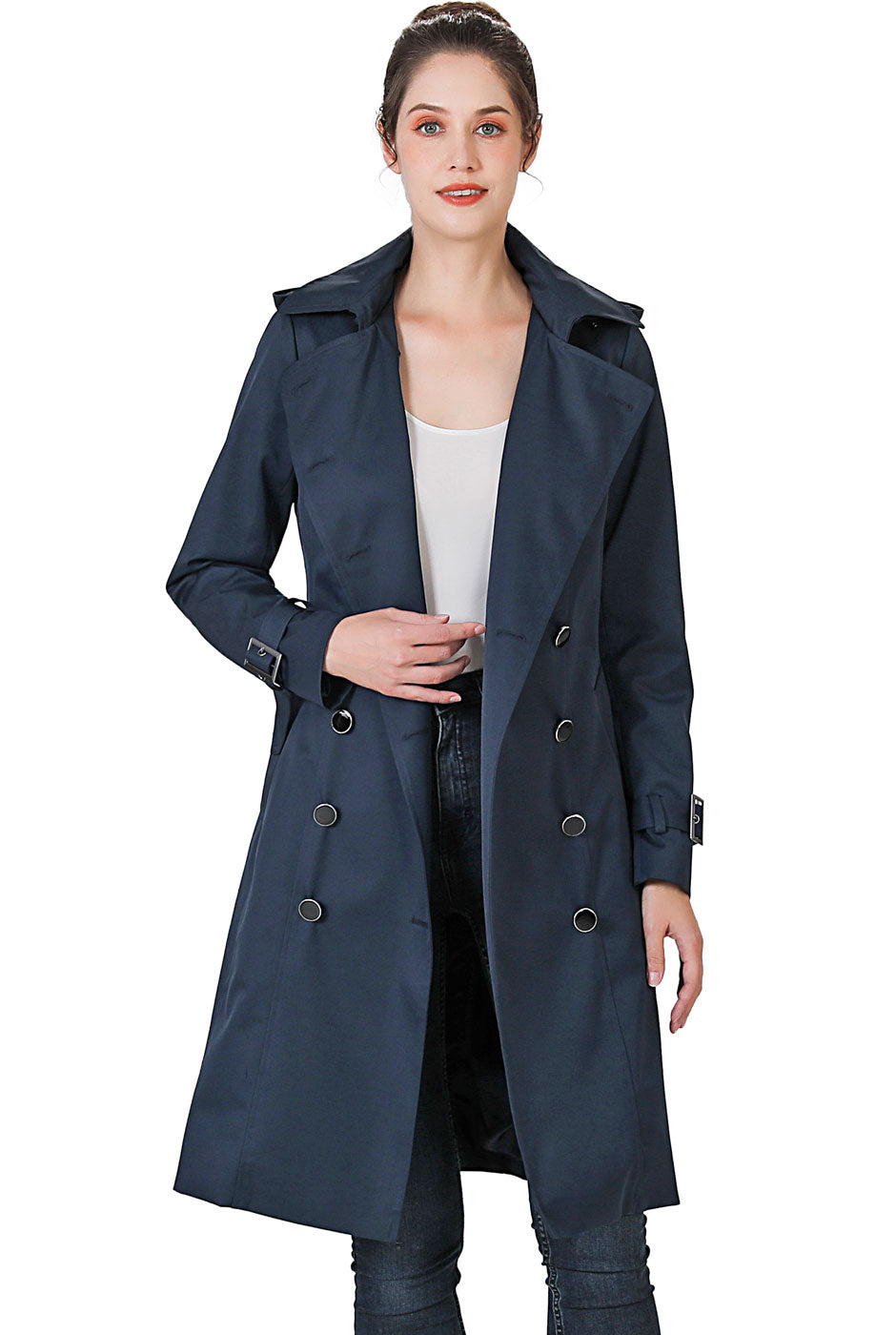 BGSD Women Karla Waterproof Trench Coat