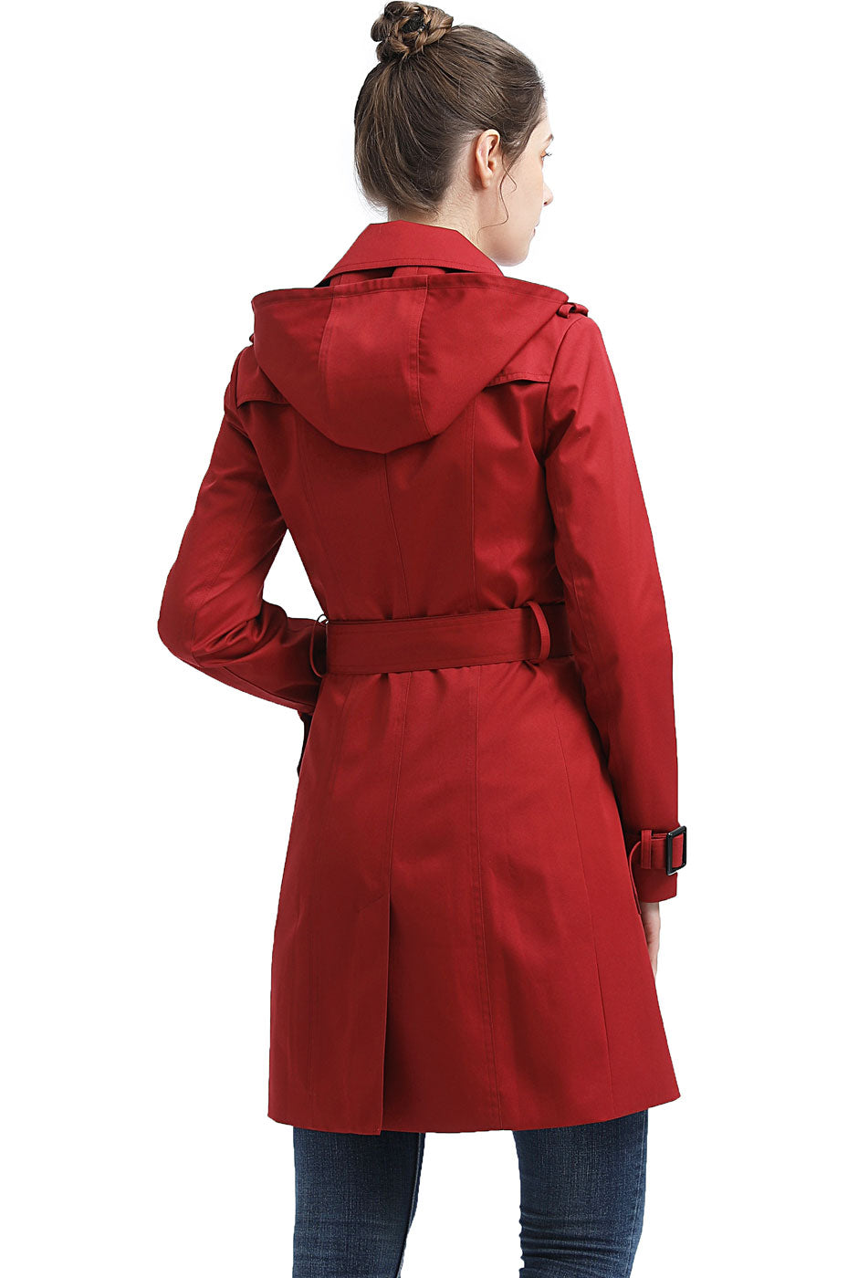 London fog red raincoat online