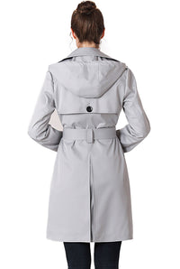 BGSD Women Gabby Waterproof Hooded Trench Coat