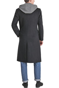 Landing Leathers Men Holmes Wool Blend Long Walking Coat